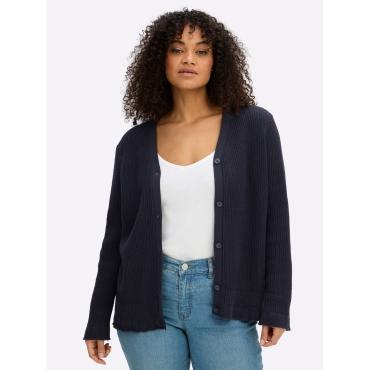 Ajourstrickjacke 