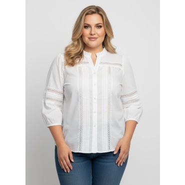 Baumwollbluse 