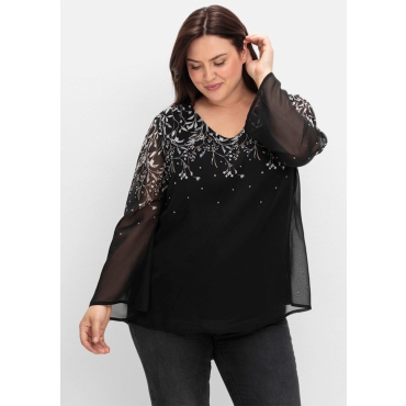 Chiffonbluse 