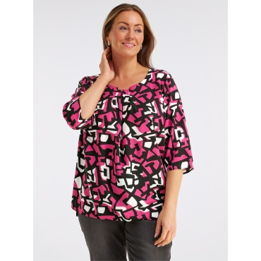 Druckbluse 