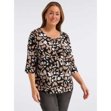 Druckbluse 