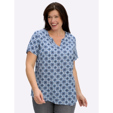 Druckbluse 