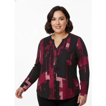 Druckbluse 