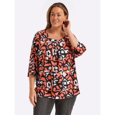 Druckbluse 