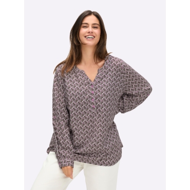 Druckbluse 