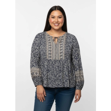 Druckbluse 