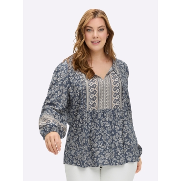Druckbluse 
