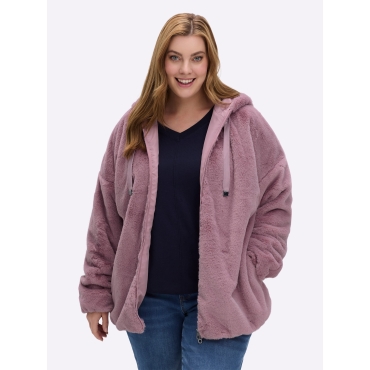 Fellimitatjacke 
