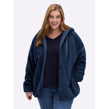 Fellimitatjacke 