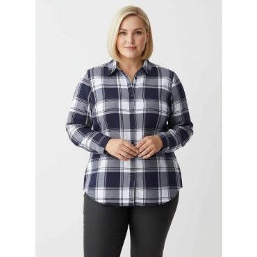 Flanellbluse 