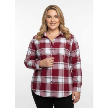 Flanellbluse 