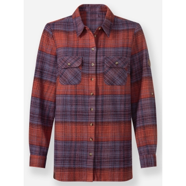 Flanellbluse 