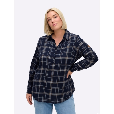 Flanellbluse 