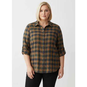 Flanellbluse 