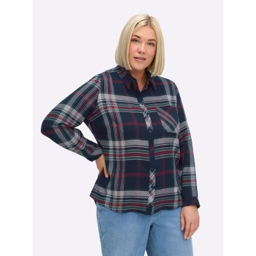 Flanellbluse 