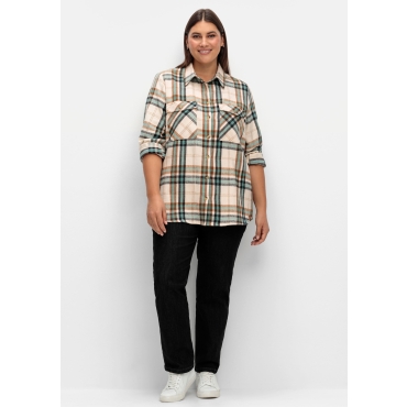 Flanellbluse 