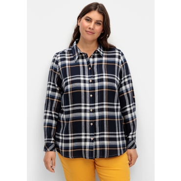Flanellbluse 