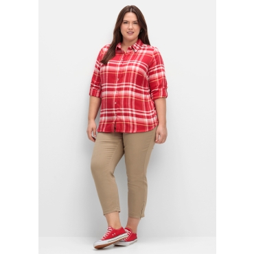 Flanellbluse 