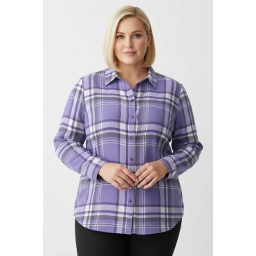 Flanellbluse 