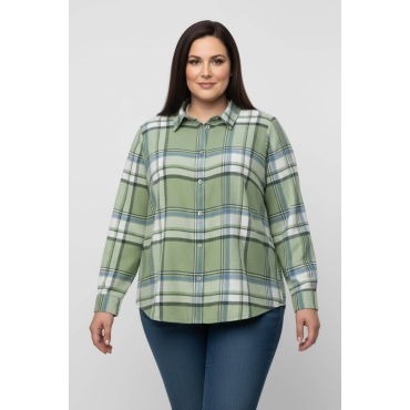 Flanellbluse 