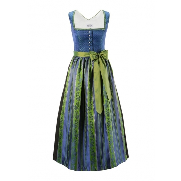 Große Größen: Dirndl, Hannah, grün-blau, Gr.38-52 