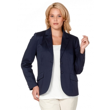 Große Größen: sheego Style Blazer, marine, Gr.40-58 
