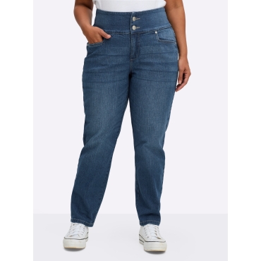 High-waist-Jeans 
