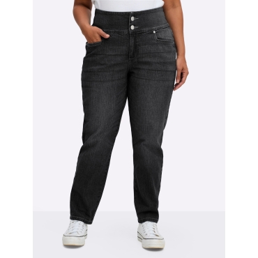 High-waist-Jeans 