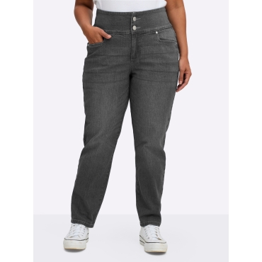 High-waist-Jeans 
