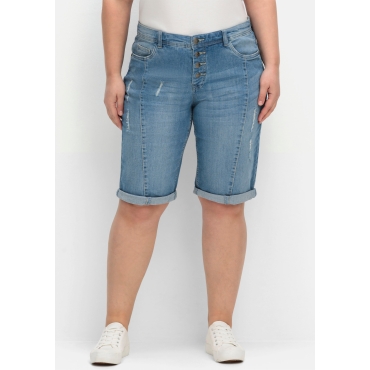 Jeansbermudas 