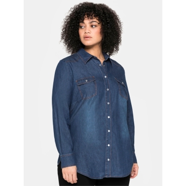 Jeansbluse 