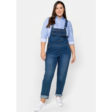 Jeanslatzhose 