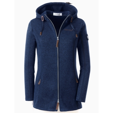Kapuzenfleecejacke 