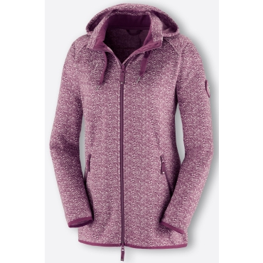 Kapuzenfleecejacke 