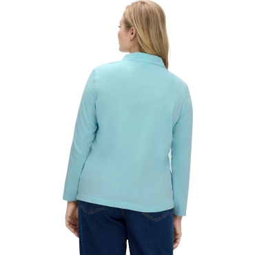 Langarm-Poloshirt 