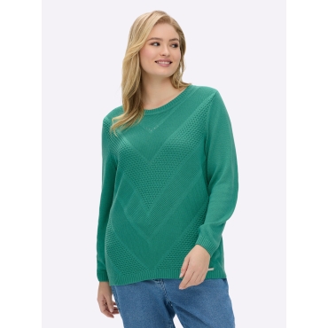 Langarm-Pullover 