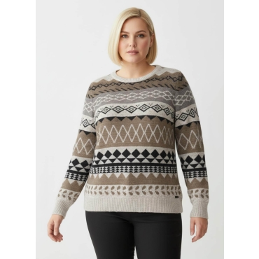 Langarm-Pullover 