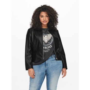 Lederimitatjacke 