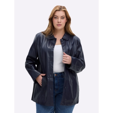 Lederimitatjacke 