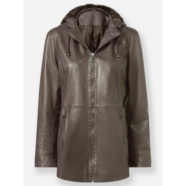 Lederjacke 