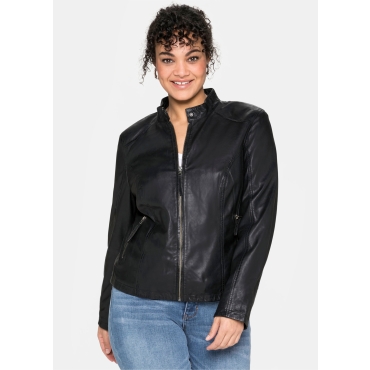 Lederjacke 