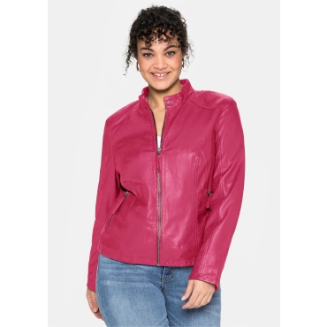 Lederjacke 