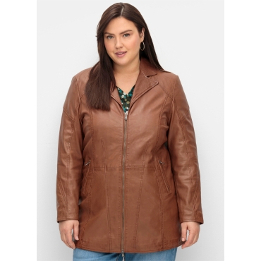 Lederjacke 