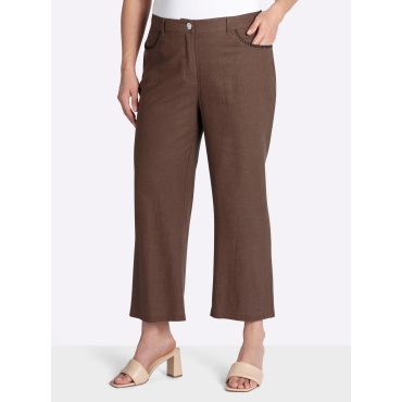 Leinen-Mix-Hose 