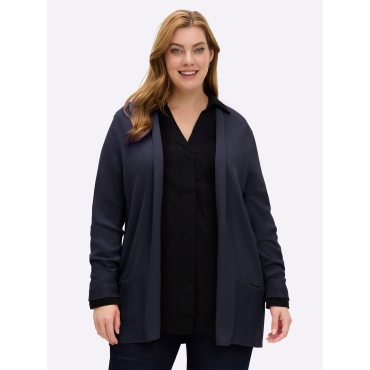 Longstrickjacke 