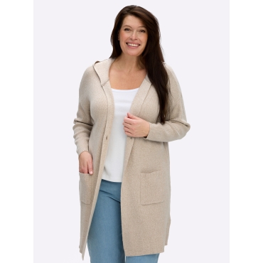 Longstrickjacke 