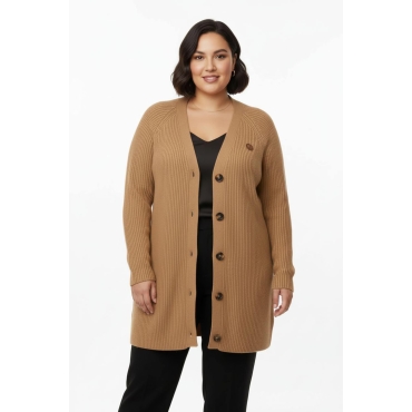 Longstrickjacke 