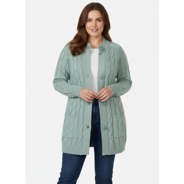Longstrickjacke 