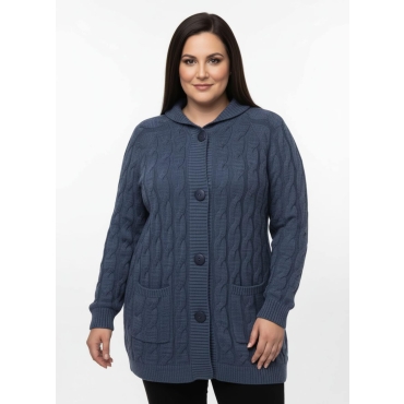 Longstrickjacke 