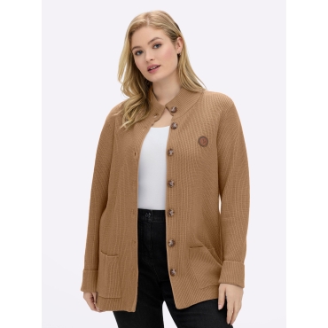 Longstrickjacke 
